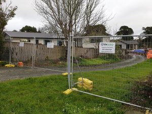 Hire temporary fencing
