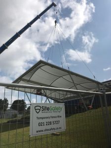 Commercial temporary fence hire