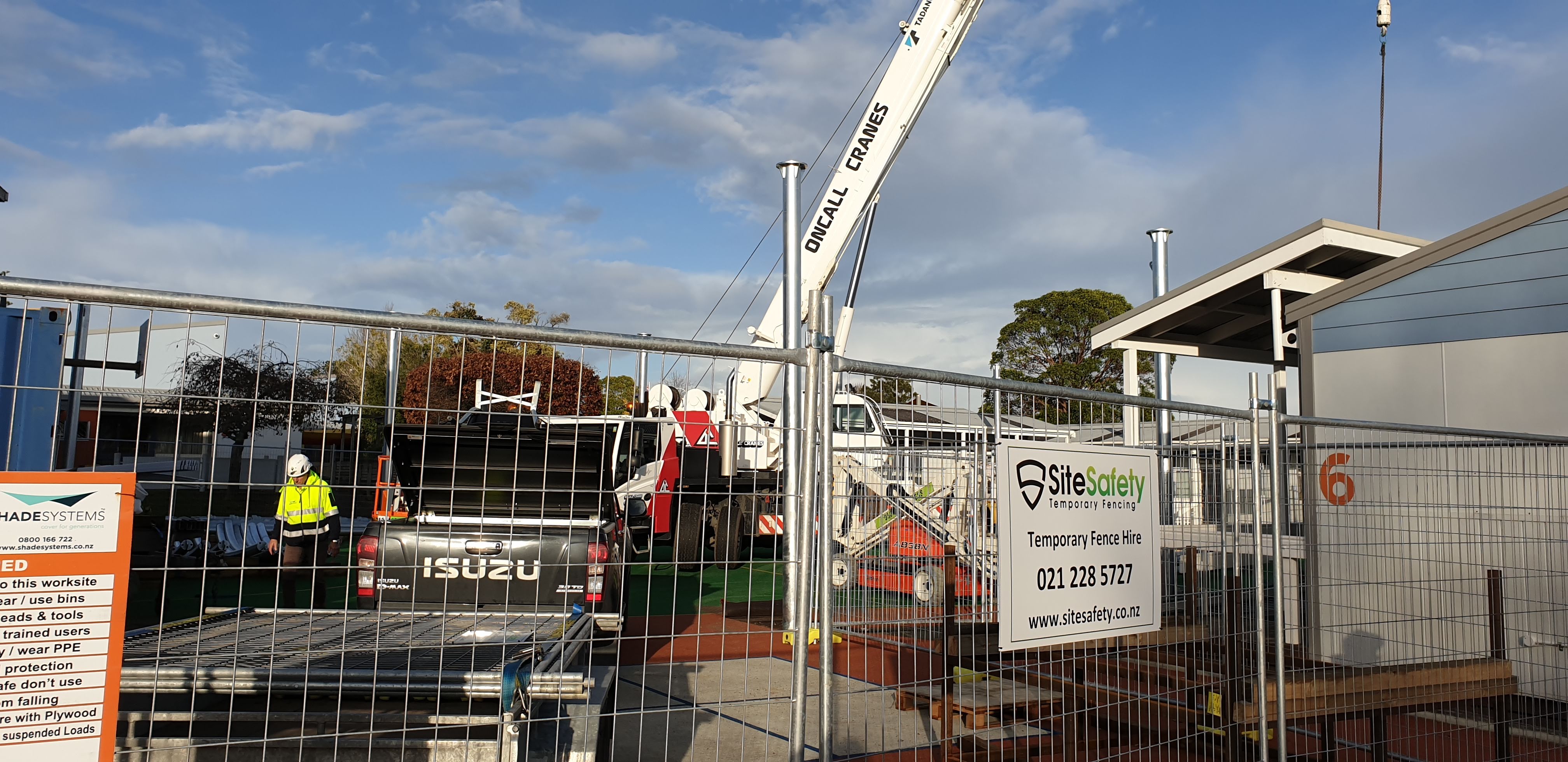 Temporary fence hire Auckland